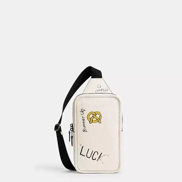 NWT Coach MEN'S Sullivan Pack With Sketch Print CAJ69 - Picture 6 of 9